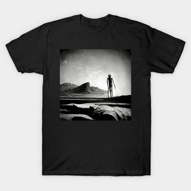 Roswell Ufo Series T-Shirt by VISIONARTIST